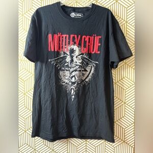 Mötley Crüe Black Graphic T-Shirt medium